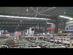 1.5KW Fornitore di alimentazione 5-Blade 7.3m 24FT JUNYI Industrial HVLS soffitto ventilatore per industriali