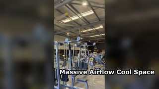 Visualizza la demo delle ventole a 6 pale da 16 piedi e 5,0 milioni di volume elevato e a bassa velocità