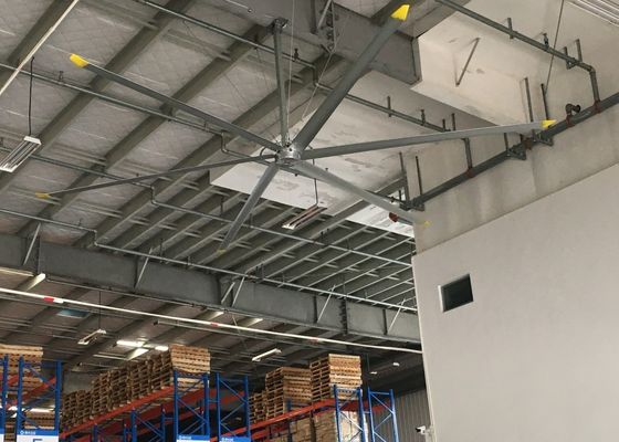 Un buon prezzo. Aluminio 1.5kw Motore Grande Paddle Ventilatori di soffitto gigante 380AC Per magazzino in linea