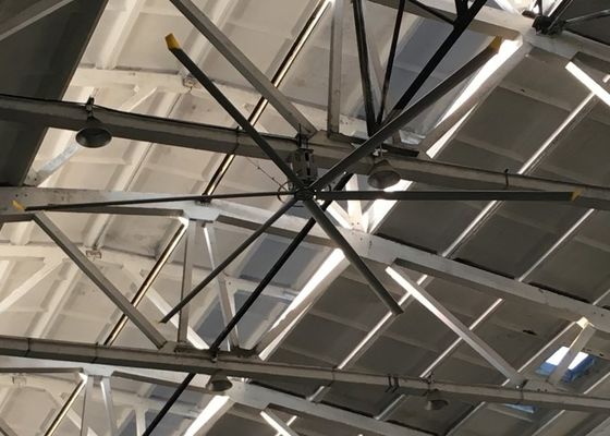 Un buon prezzo. Diametro 2.4m-7.3m Al Mg Blade Industrial Ceiling Fan Per Spazio Sportivo Interno in linea