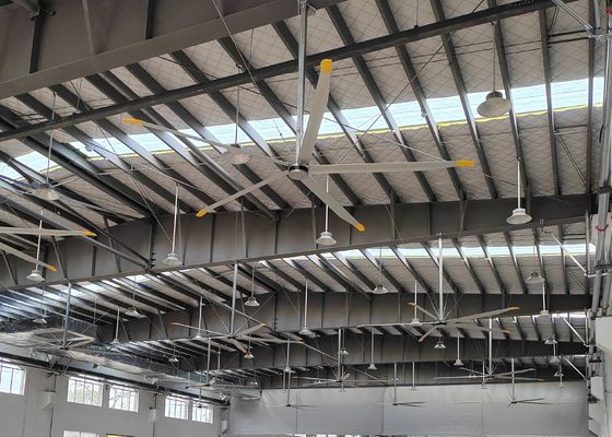 Un buon prezzo. Ventilatori di alta efficienza HVLS per la chiesa ed il magazzino in linea