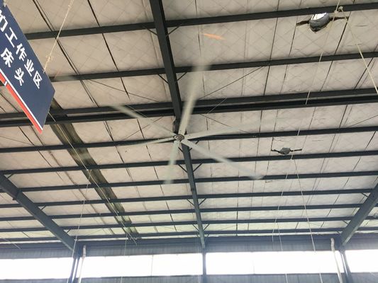 Un buon prezzo. 24 piedi ventilazione ventilatore di soffitto grande garage in linea