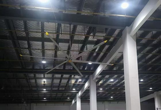 Un buon prezzo. 24FT Pmsm Risparmio energetico Ventilatore di soffitto HVls per raffreddamento dell'aria e funzione di ventilazione in linea