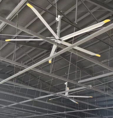Un buon prezzo. Ventilatore da soffitto dell'interno industriale 3m dello scarico di HVLS 10FT con il motore di Pmsm in linea
