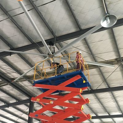 Un buon prezzo. Ventilazione di fabbrica pmsm Ventilatori di soffitto industriali giganti in linea