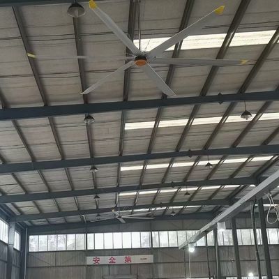 1.5KW Hvls Industrial Workshop Ceiling Fan Ventilator Air Cooler Devices
