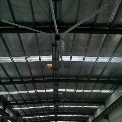 Un buon prezzo. DX-7.3G 24FT ventilatore di soffitto HVLS industriale 1.5KW Consumo energetico e prestazioni superiori per ampi spazi in linea
