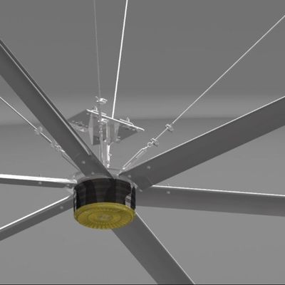 Un buon prezzo. Ventilatori di soffitto commerciali extra grandi per soffitti bassi in linea