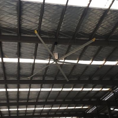 Un buon prezzo. gruppo di lavoro ventilatore da soffitto in grande quantità ed a bassa velocità di Pmsm del magazzino di industria di 18ft per ventilazione in linea