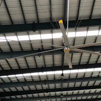 Un buon prezzo. Legata di alluminio magnesio 7.3m 24ft grande ventilatore di soffitto industriale per alberghi e soluzioni di ventilazione in linea