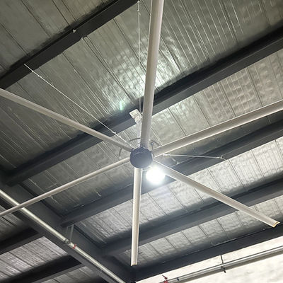 Un buon prezzo. Ventilatori di soffitto HVLS a motore PMSM per laboratorio di produzione di cavi raffreddamento dell'aria in linea