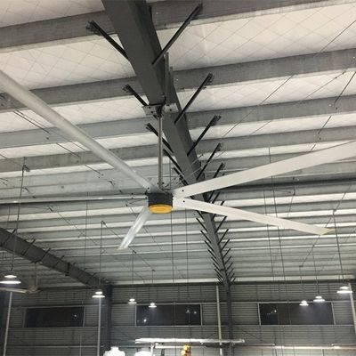 Un buon prezzo. 6Pcs Al-Mg Leghe di leghe 6.1M/20FT Volume elevato Ventilatore di soffitto industriale a bassa velocità per l'industria mineraria in linea