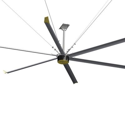 Un buon prezzo. 0.6KW Funzione di raffreddamento Energia 4.2M PMSM HVLS Ventilatori di soffitto per il raffreddamento dell'aria in ristorante e food court centro di raffreddamento scarico in linea