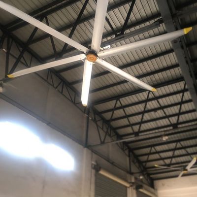 Un buon prezzo. 5.0m 16FT HVLS soffitto ventilatore industriale per raffreddamento dell'aria 0,75KW PMSM motore incluso in linea