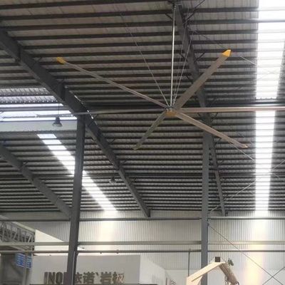 Un buon prezzo. Potente 5Pcs Al-Mg Legato Lame 7.3m 24FT ventilatore HVLS industriale per raffreddamento e ventilazione magazzino in linea
