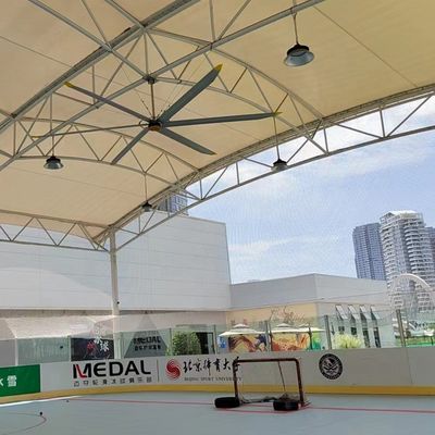 Un buon prezzo. 5.0m 16FT HVLS Ventilatore di soffitto Ventilatore elettrico AC alimentato da motore PMSM in linea