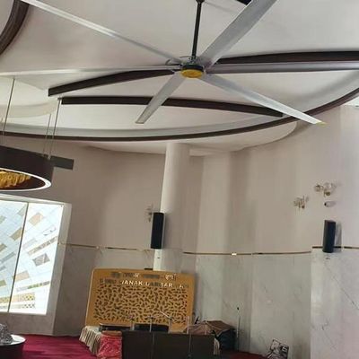 Un buon prezzo. 6.1M/20FT Ventilatore a magnete permanente sincrono Motore HVLS Ventilatore di soffitto industriale grande in linea
