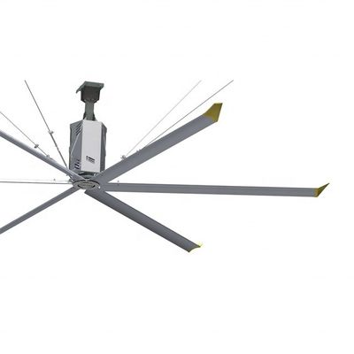 Un buon prezzo. 7.3m 24FT Gearbox ventilatore di soffitto HVLS industriale per allevamenti di allevamenti di allevamenti in linea