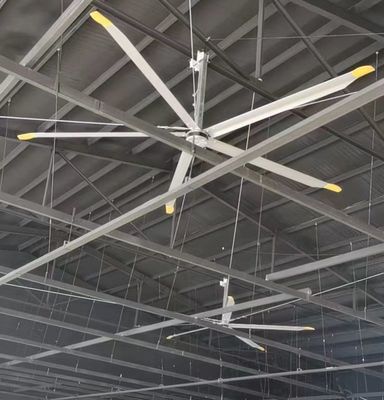 Un buon prezzo. Tipo di corrente elettrica alternata montato 3m 10FT Hvls Ventilatore di soffitto di scarico industriale interno con motore Pmsm in linea