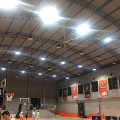 Un buon prezzo. Al-Mg Blade Material 24FT Gearbox Hvls Ventilatore di soffitto per ventilazione di grandi spazi nel campo da basket interno in linea