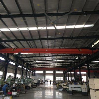 7.3 metri HVls ventilatore di soffitto industriale gigante per grandi spazi
