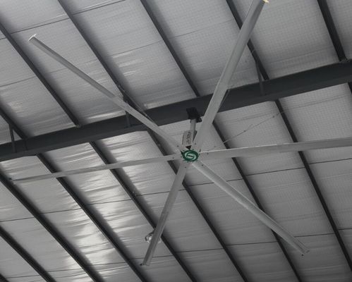 Un buon prezzo. Ventilatore di soffitto a lamina di alluminio a bassa velocità in linea