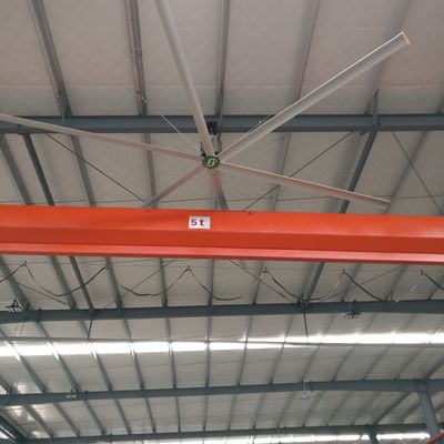 Un buon prezzo. Grandi ventilatori di soffitto della scatola di marcia in linea