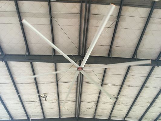 Un buon prezzo. 1.5 kW 7,3 metri Grandi ventilatori industriali da soffitto in linea