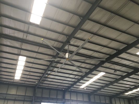 Un buon prezzo. 24ft 2.0 HP Ventilazione raffreddamento lame di alluminio Ventilatori di soffitto giganti in linea