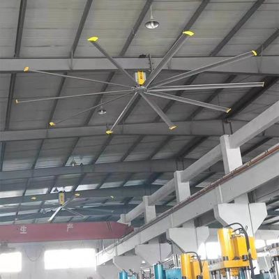Un buon prezzo. Ventilatore industriale di grandi dimensioni 16800 CMM 7.3M Long Blade Ceiling Fan in linea