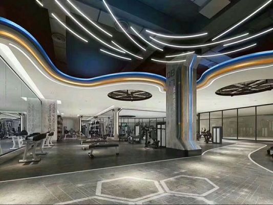 Un buon prezzo. Centro di ginnastica Ventilatore di soffitto a 5 lame in linea