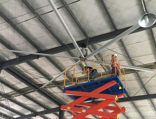 Un buon prezzo. 5.4M 18ft Leghe in lega di alluminio Interni garage grandi ventilatori HVLS in linea