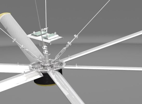 Un buon prezzo. 6.0M 20 piedi Pmsm Sala motore Sei lame Grandi ventilatori HVLS in linea