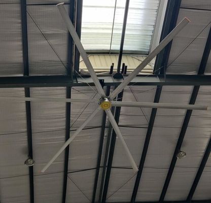 Un buon prezzo. 7.3M 24 FooT Pmsm Motore Ventilazione industriale Grandi ventilatori HVLS in linea