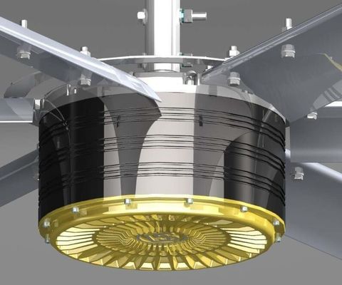 Un buon prezzo. 24FT ventilazione raffreddamento ventilatori HVLS extra grandi in linea