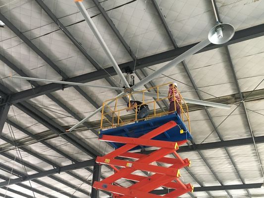 Un buon prezzo. Blade aerometallico 3.6M 12 piedi pmsm Nuvole di luce Grandi ventilatori HVLS in linea